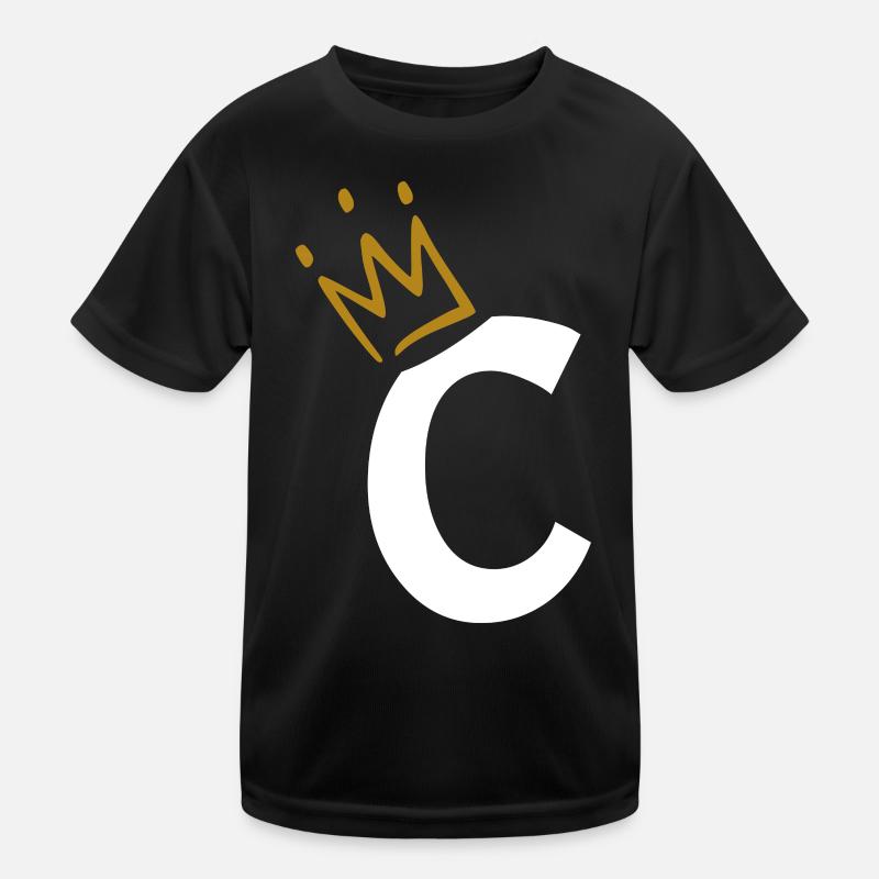 Lettre C - initiale lettre C T-shirt sport Enfant