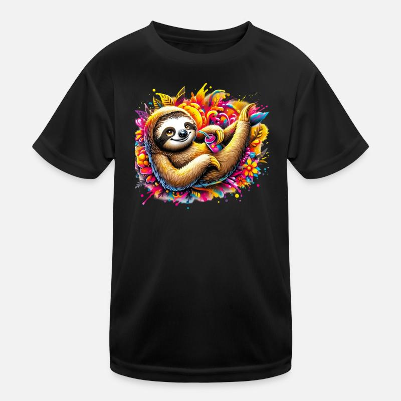 Sloth Kids Functional T-Shirt