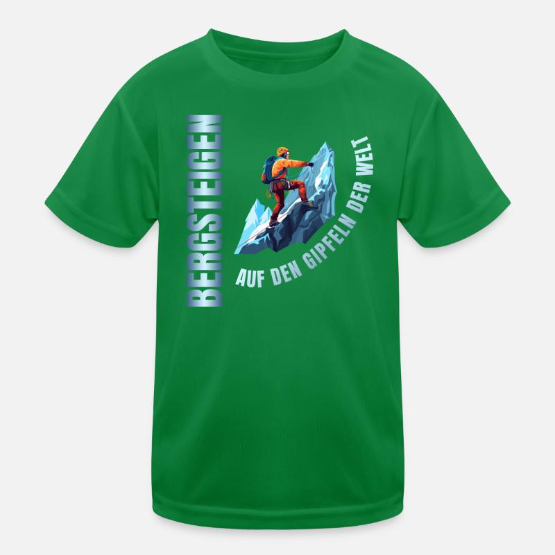 Auf den Gipfeln der Welt Kinder Funktions-T-Shirt