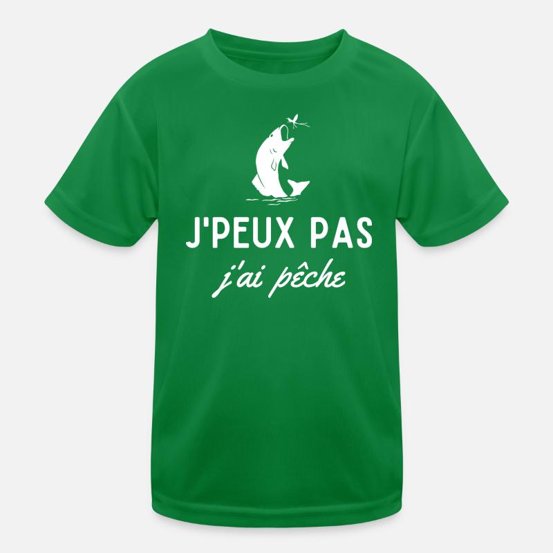 Je peux pas j ai pêche T-shirt sport Enfant