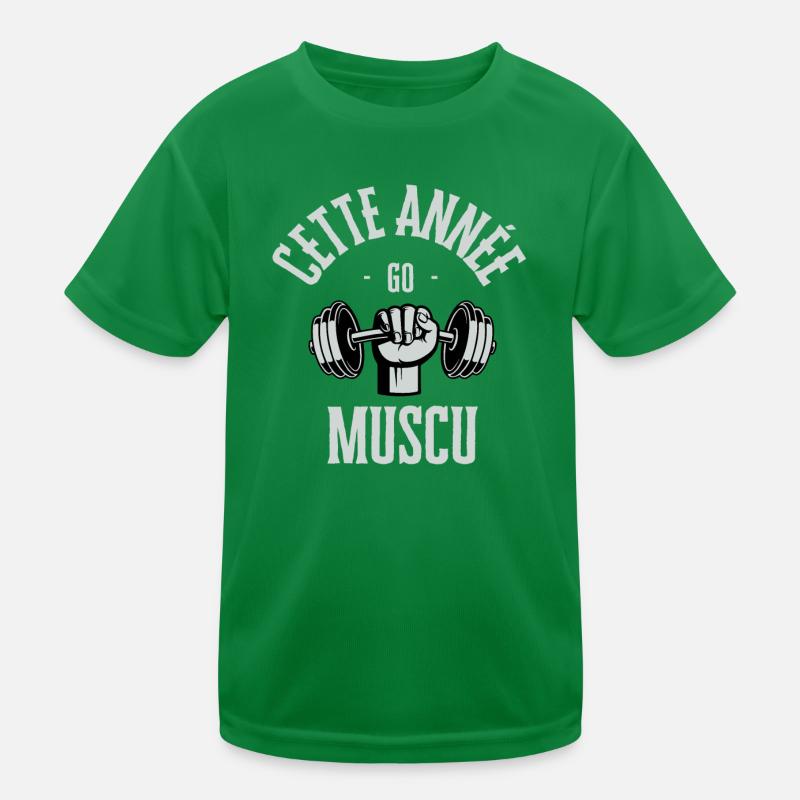 This year go muscu Kids Functional T-Shirt