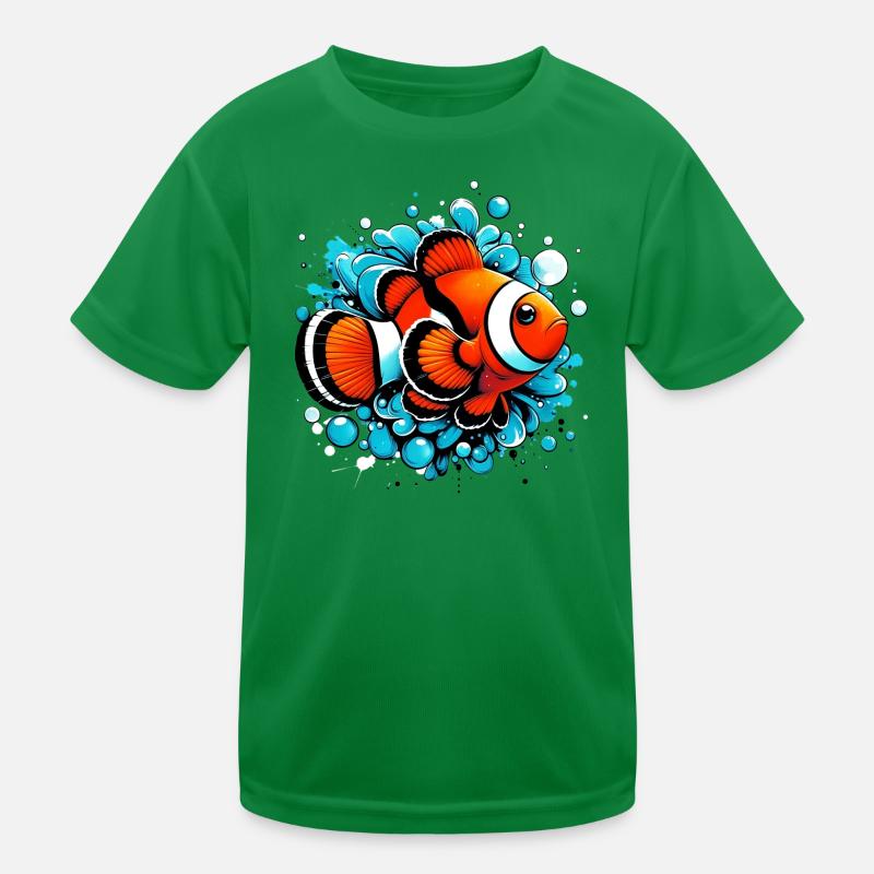 Clownfish Kids Functional T-Shirt