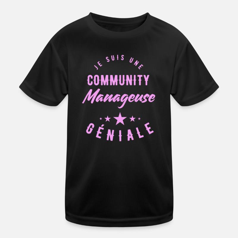 Community Manageuse Kids Functional T-Shirt