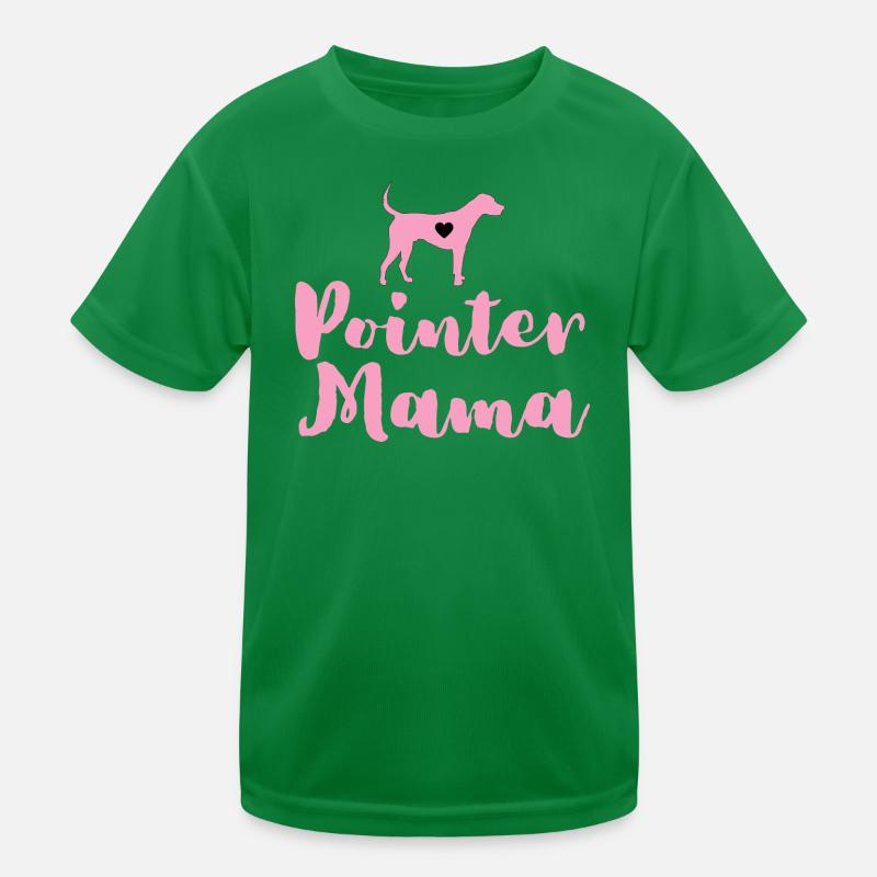 Deutsch Pointer Mama Pointer Mama Kinder Funktions-T-Shirt