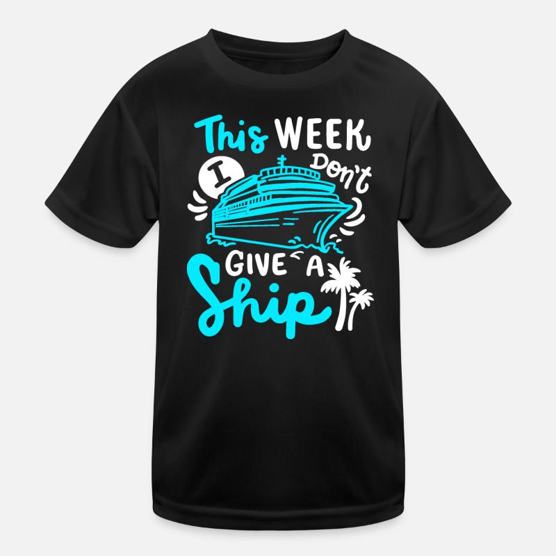 Kreuzfahrtschiff Urlaub Kinder Funktions-T-Shirt