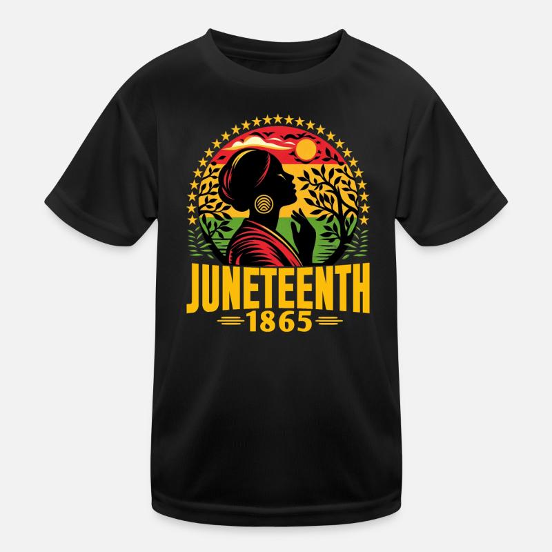 Juneteenth: 19. Juni 1865, Freiheit Kinder Funktions-T-Shirt