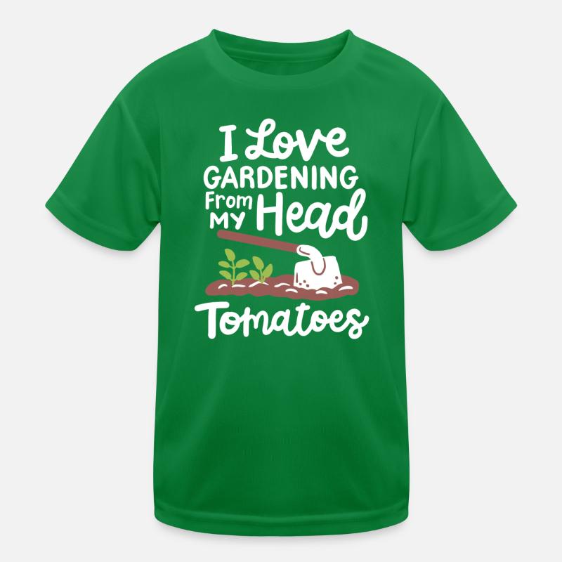 Garten Gartenarbeit Kinder Funktions-T-Shirt