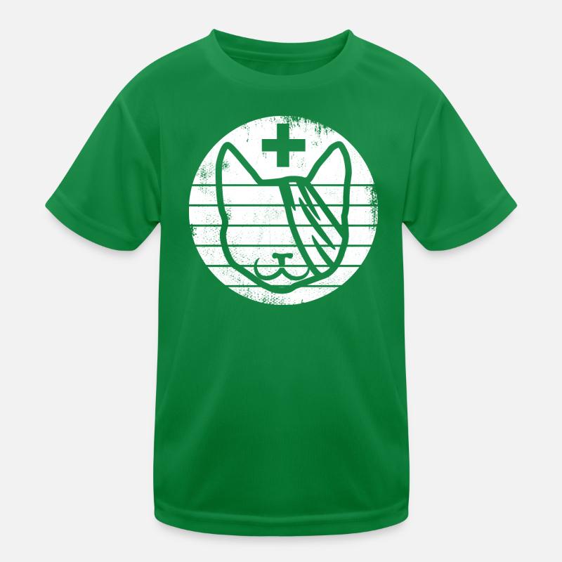 Premiers secours pour chats T-shirt sport Enfant