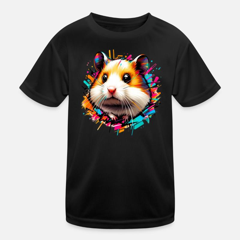 Hamster Kids Functional T-Shirt