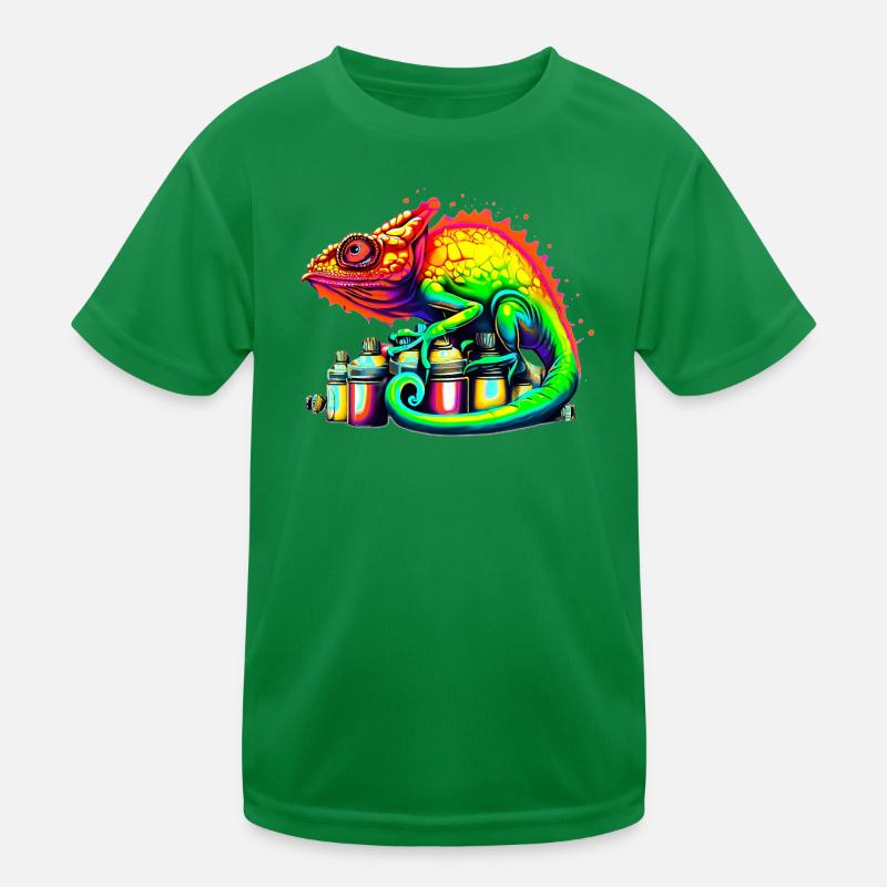 Caméléon T-shirt sport Enfant
