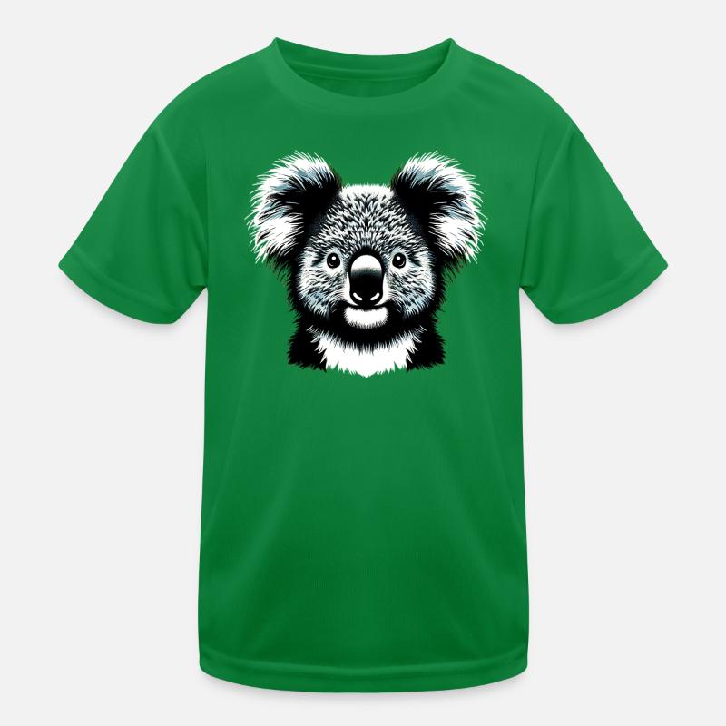 Koala Kinder Funktions-T-Shirt