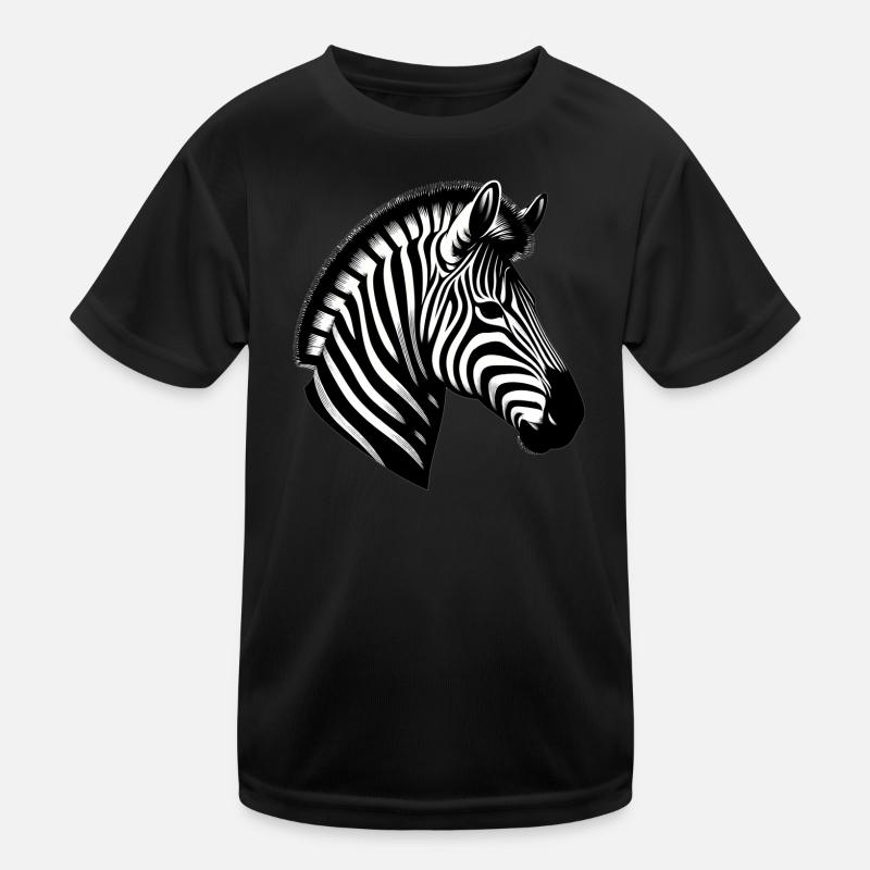 Zebra Kids Functional T-Shirt