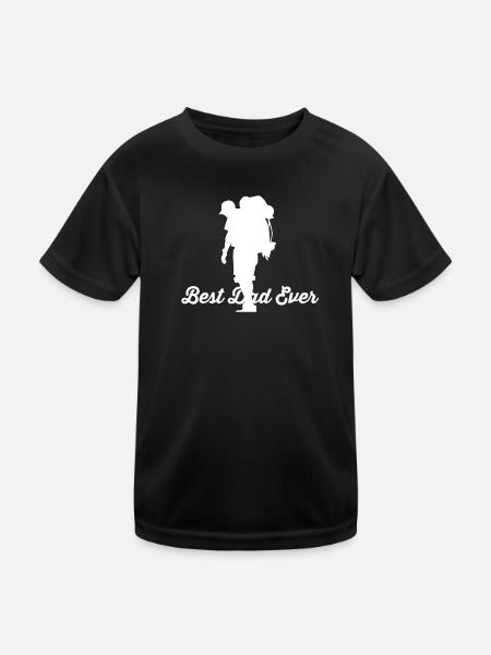 Tourist - Kids Functional T-Shirt - black - Front