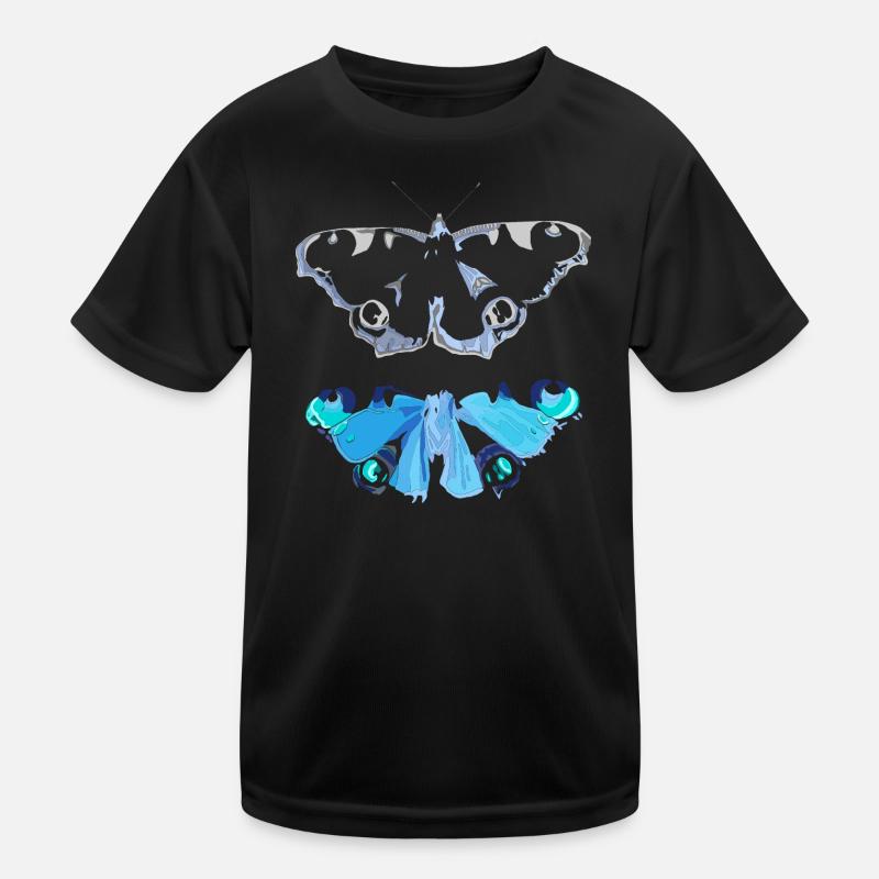 Tomber dans le caractère - T-shirt sport Enfant - noir