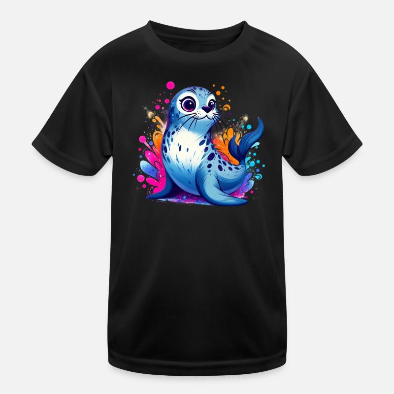 Siegel Kinder Funktions-T-Shirt