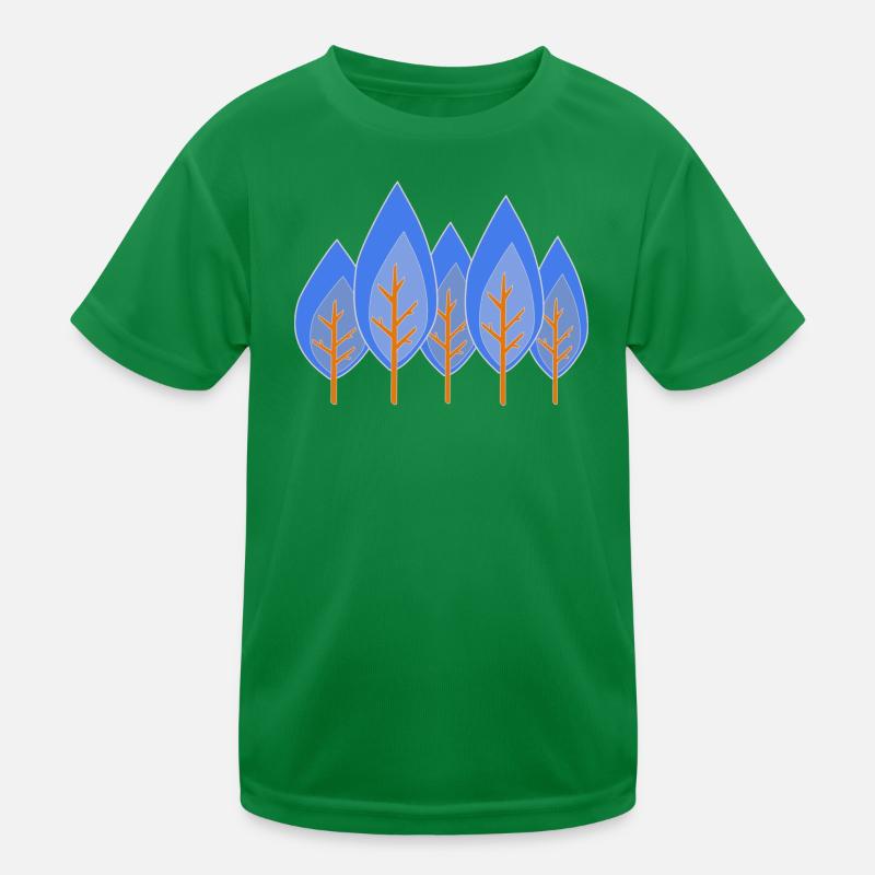 Trees Kids Functional T-Shirt