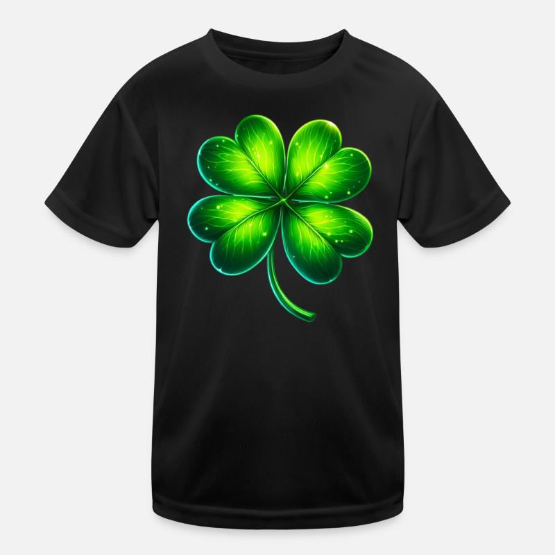 Four-leaf clover Kids Functional T-Shirt