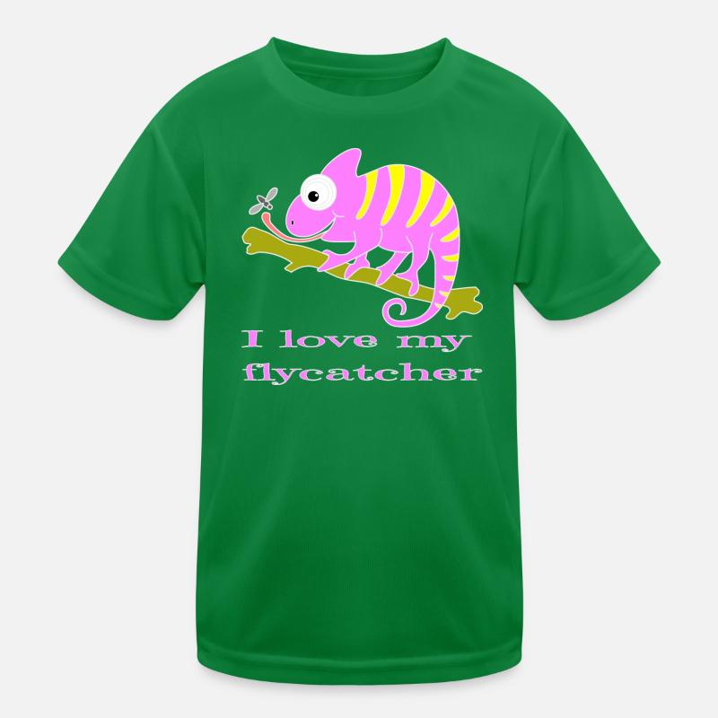 Animal caméléon T-shirt sport Enfant