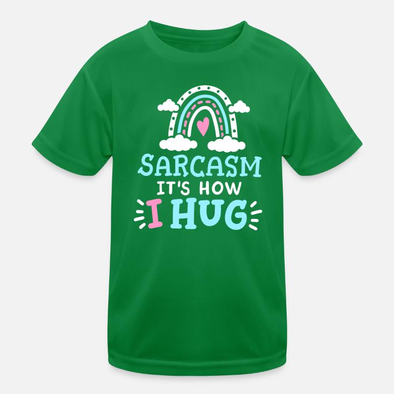 Sarkasmus Sarkastisch Kinder Funktions-T-Shirt