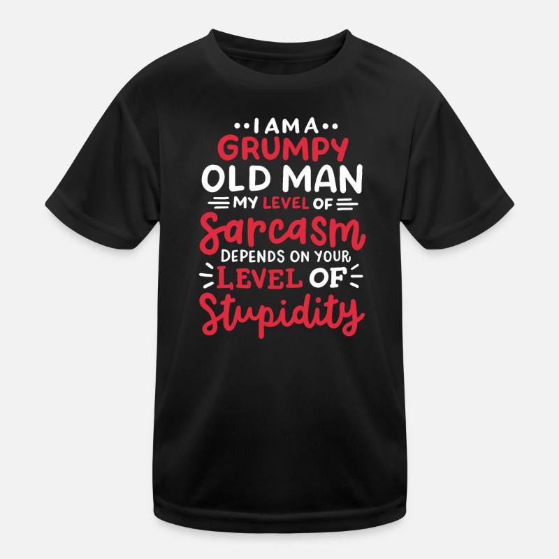 Sarkasmus sarkastischer Spruch Kinder Funktions-T-Shirt