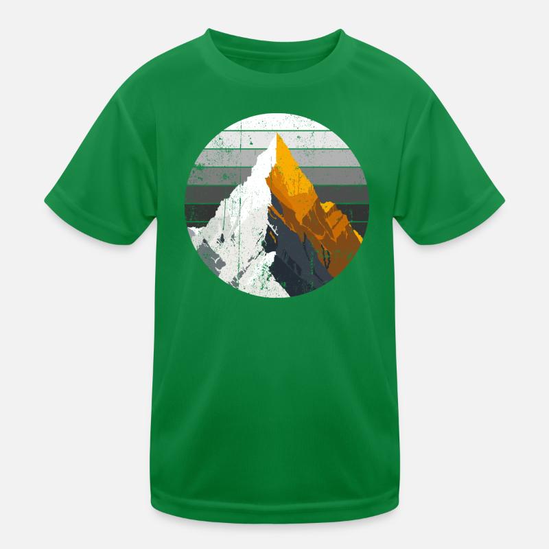 Gradient Peak Summit Kids Functional T-Shirt