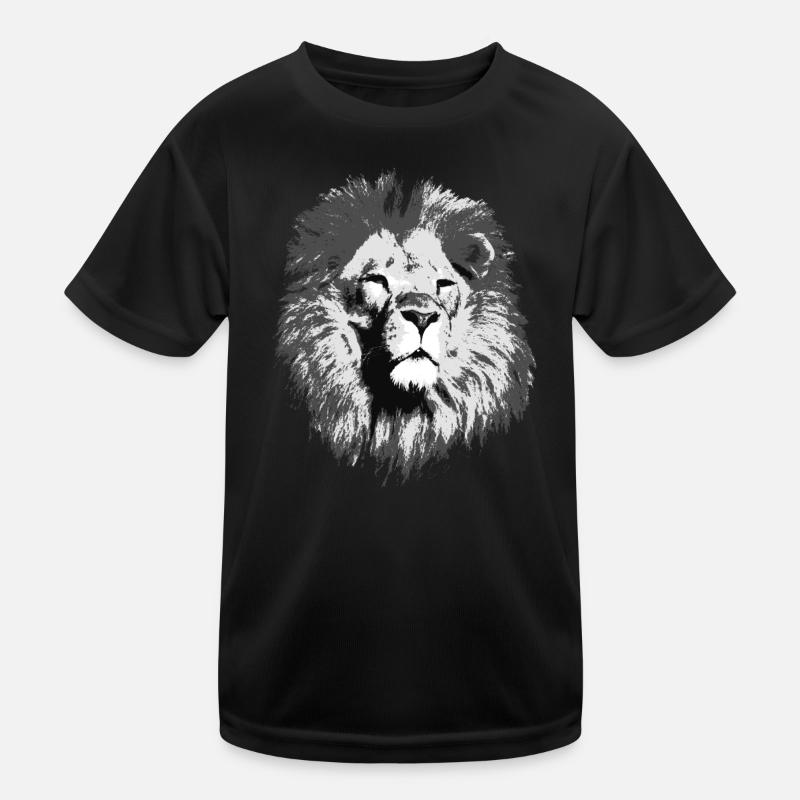 Loewe raubkatze Kinder Funktions-T-Shirt