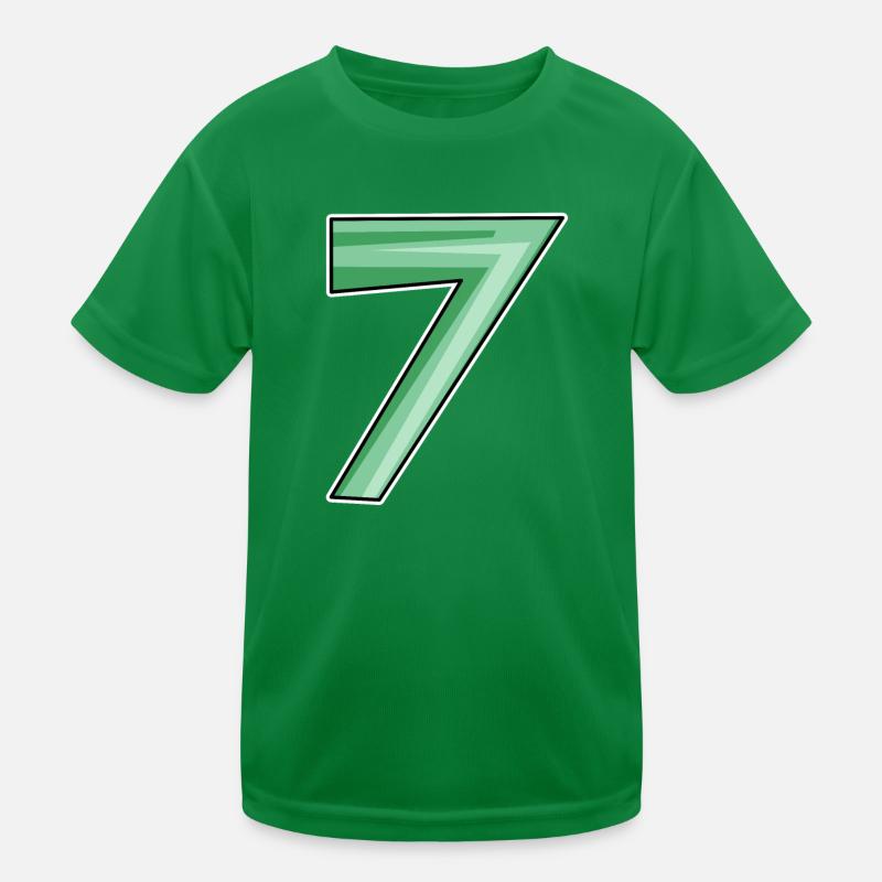 Motif sept numéro 7 T-shirt sport Enfant