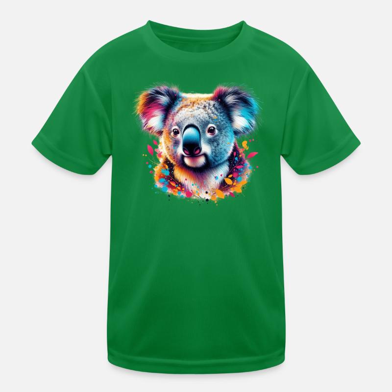 Koala Kinder Funktions-T-Shirt