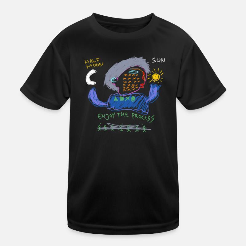 Enjoy the process Kids Functional T-Shirt