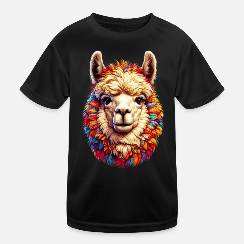 Alpaka Kinder Funktions-T-Shirt