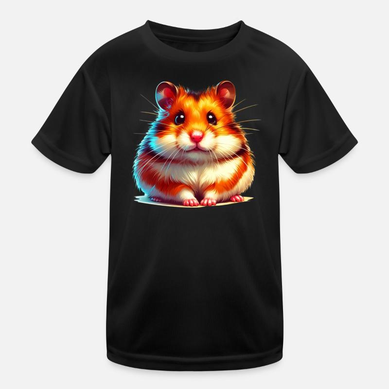 Hamster Kinder Funktions-T-Shirt