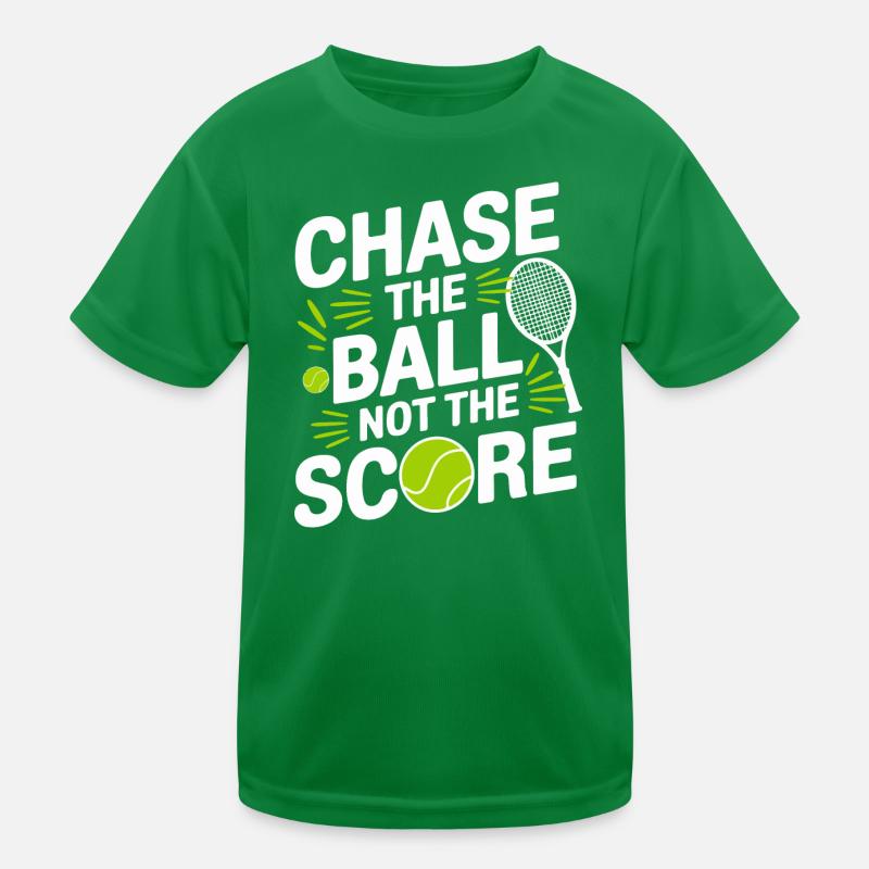 Courir après le ballon, pas les points T-shirt sport Enfant