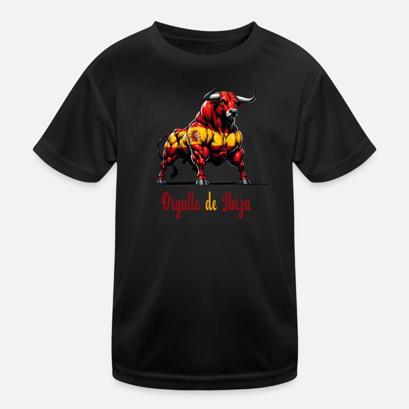 Le design du drapeau de Pride Ibiza T-shirt sport Enfant