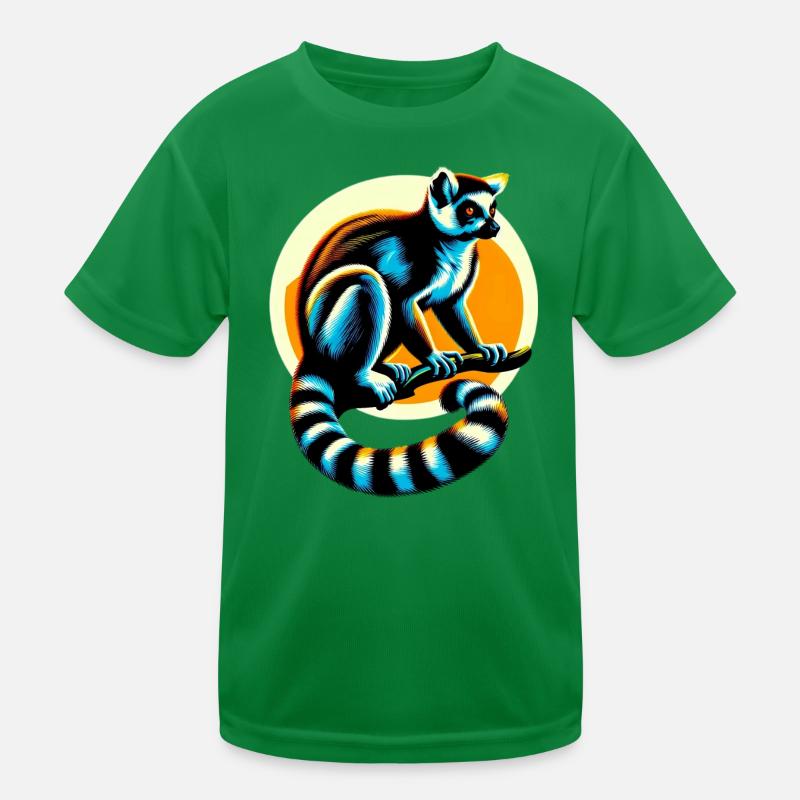 Lemur Kids Functional T-Shirt