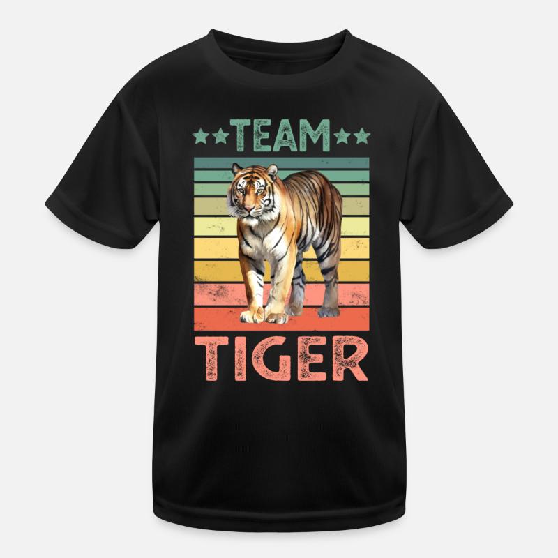 Tiger Kinder Funktions-T-Shirt