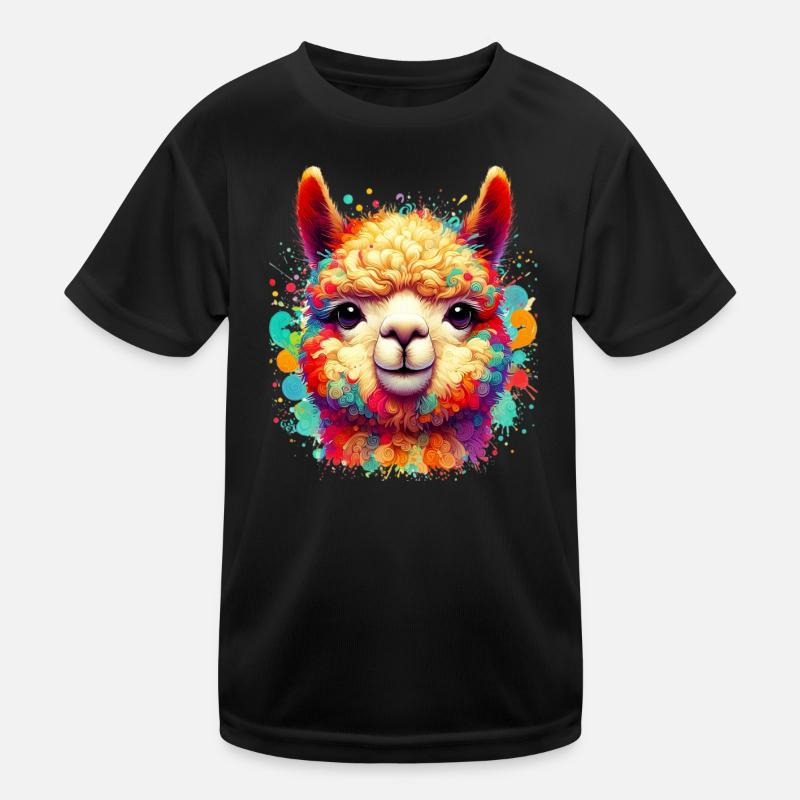 Alpaka Kinder Funktions-T-Shirt