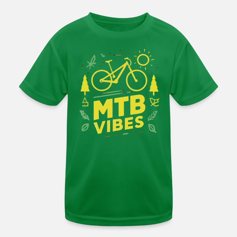VTT Vibes T-shirt sport Enfant