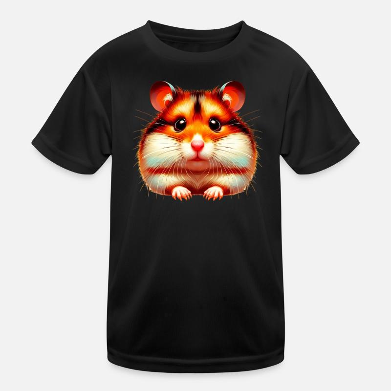 Hamster Kinder Funktions-T-Shirt