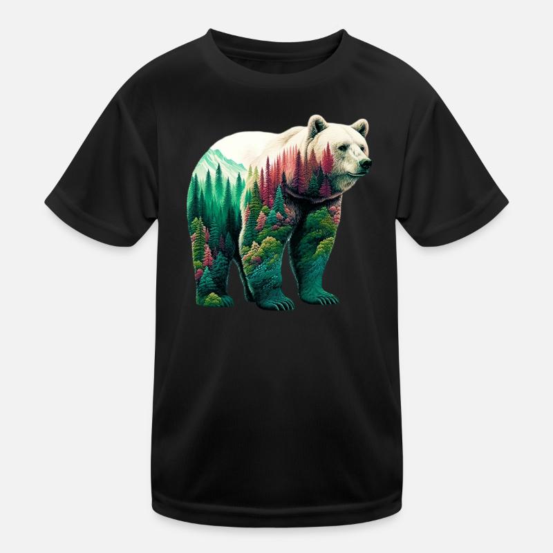 Bear Kids Functional T-Shirt