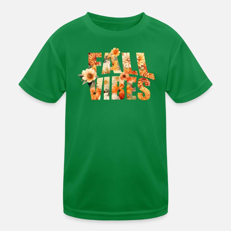 Herbstliche Stimmung Kinder Funktions-T-Shirt