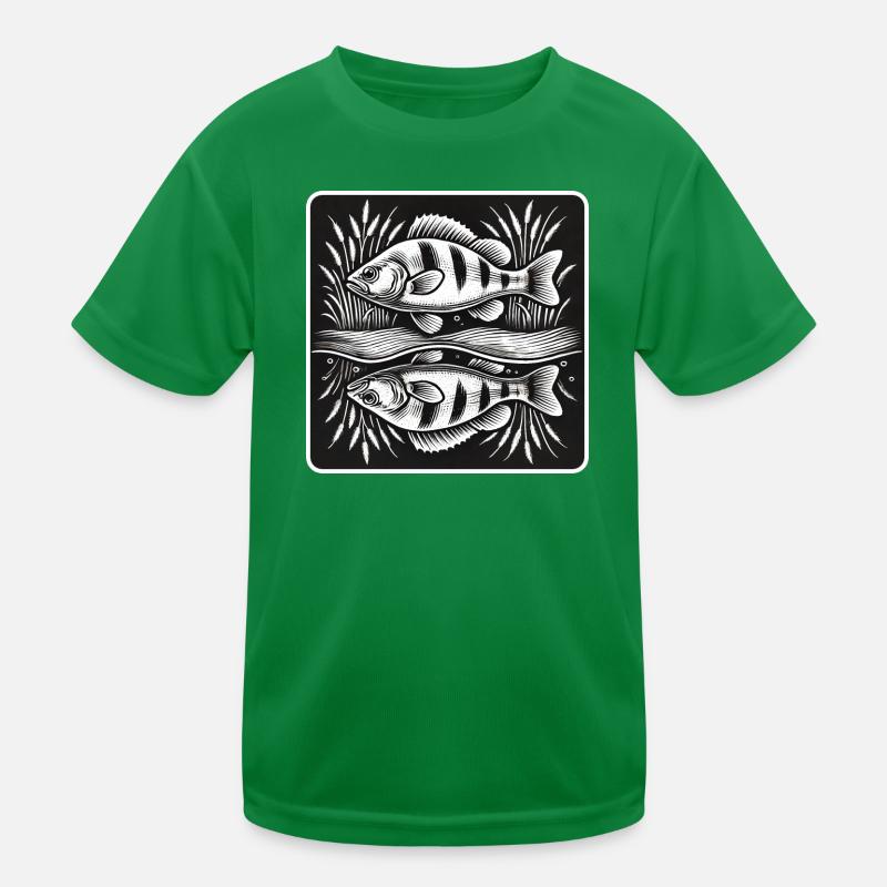 Perche, poisson, ange T-shirt sport Enfant