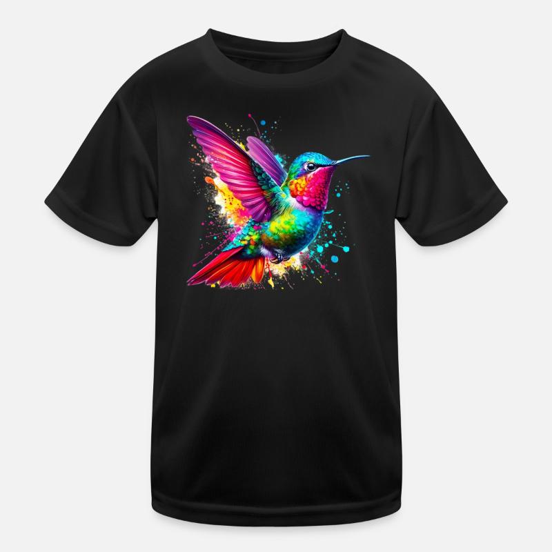 Kolibri Kinder Funktions-T-Shirt