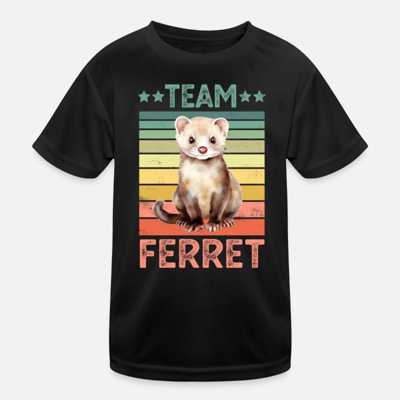 Ferret Kids Functional T-Shirt