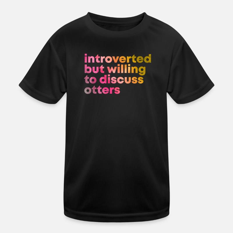 loutre T-shirt sport Enfant