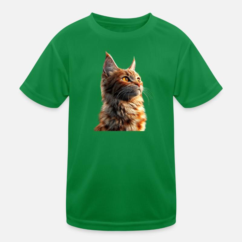 Maine Coon Chat Chat Maman Chat Maine Coon Chats T-shirt sport Enfant