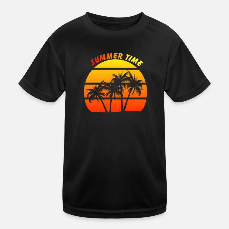 Summer time T-shirt sport Enfant