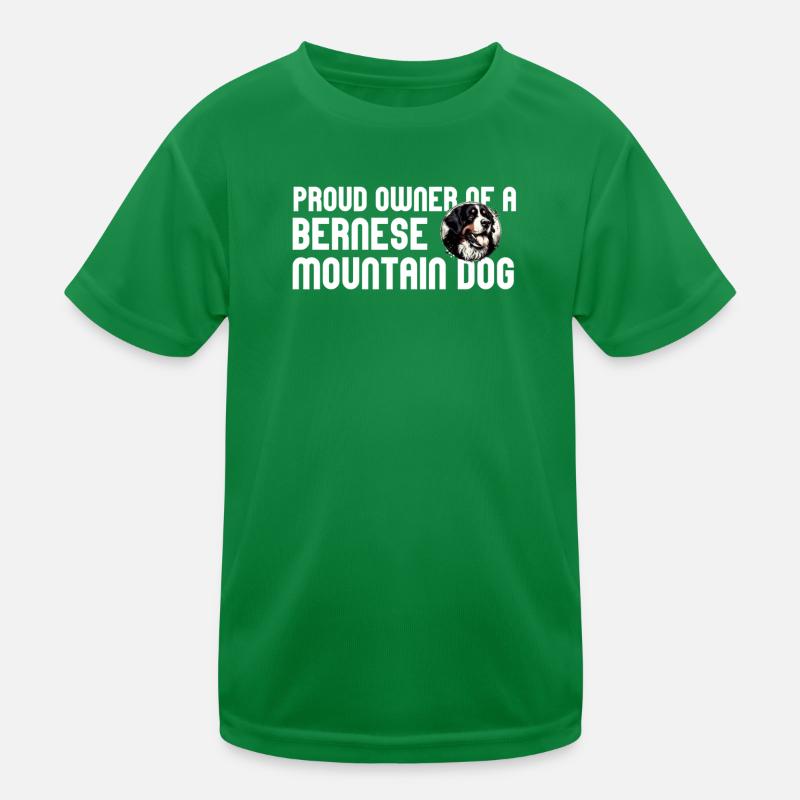 Berner Sennenhund Kinder Funktions-T-Shirt