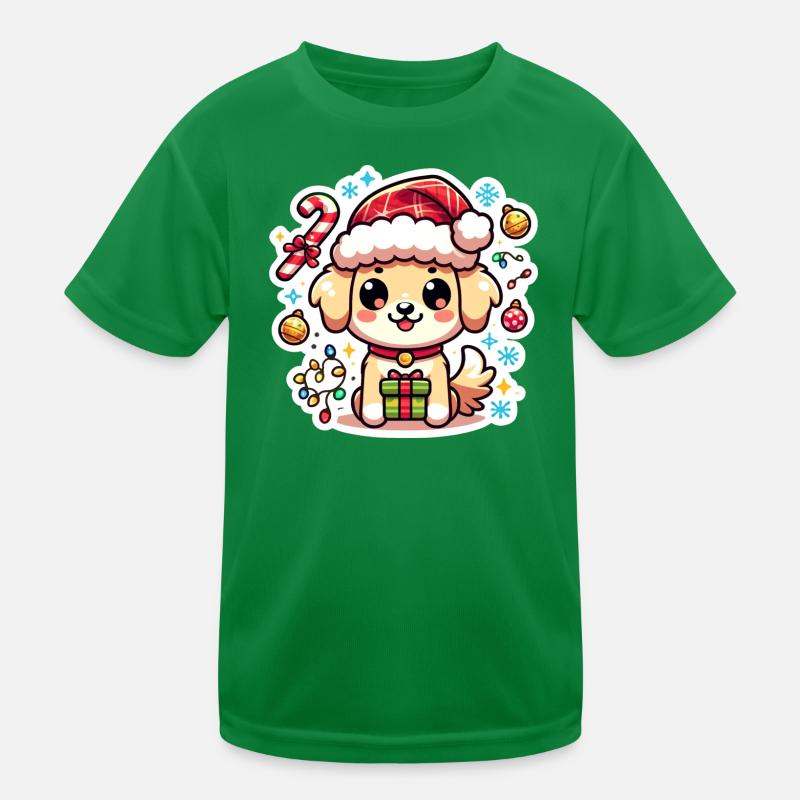 Santa Paws Kids Functional T-Shirt