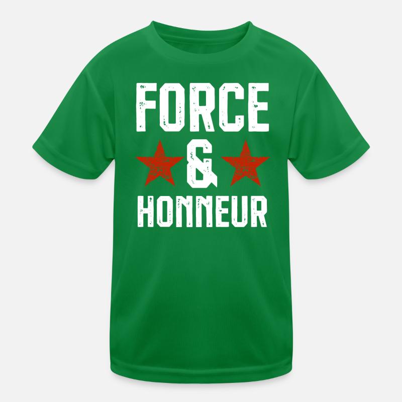 Force et honneur 1 T-shirt sport Enfant