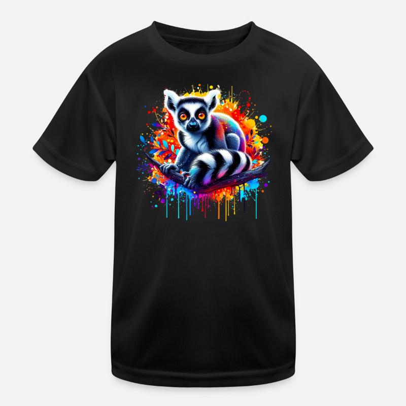 Lemur Kids Functional T-Shirt